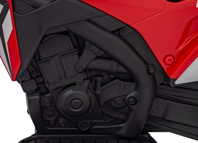 Motocicletă electrică copii Honda CRF 450R roșie cu 3 roți – Roșu