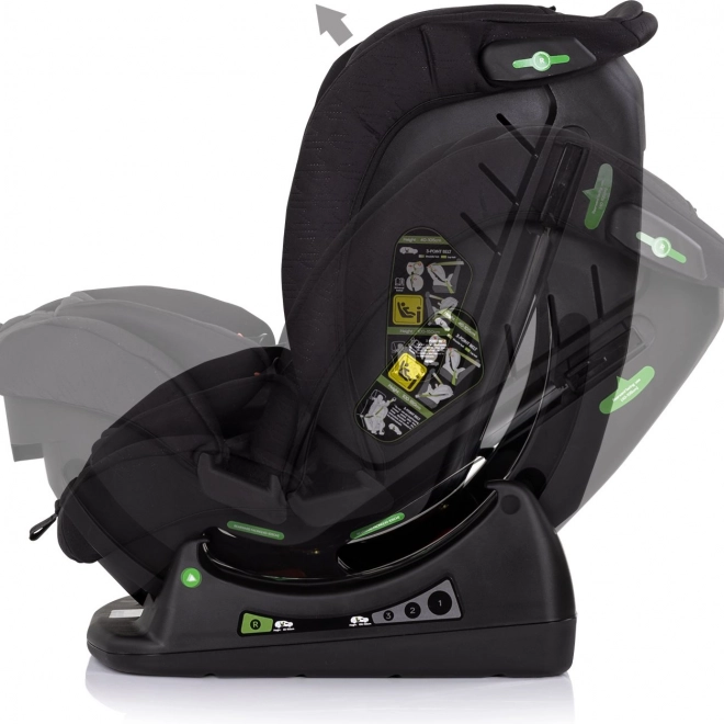 Scaun auto pentru copii Chipolino Aviato i-Size 40-150 cm mure