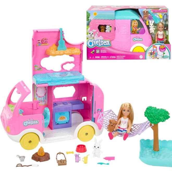 Set de joacă Camper Chelsea BARBIE