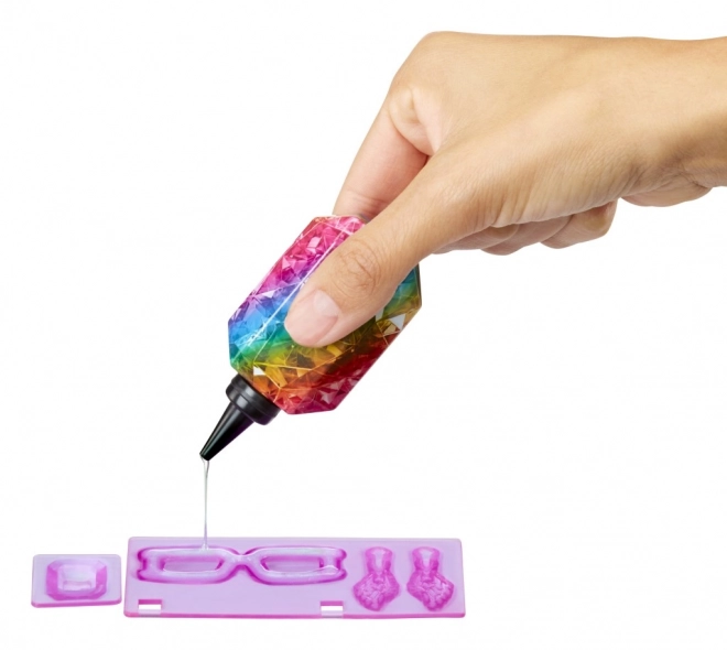 Păpușa creativă Rainbow High Amaya Raine cu cristale