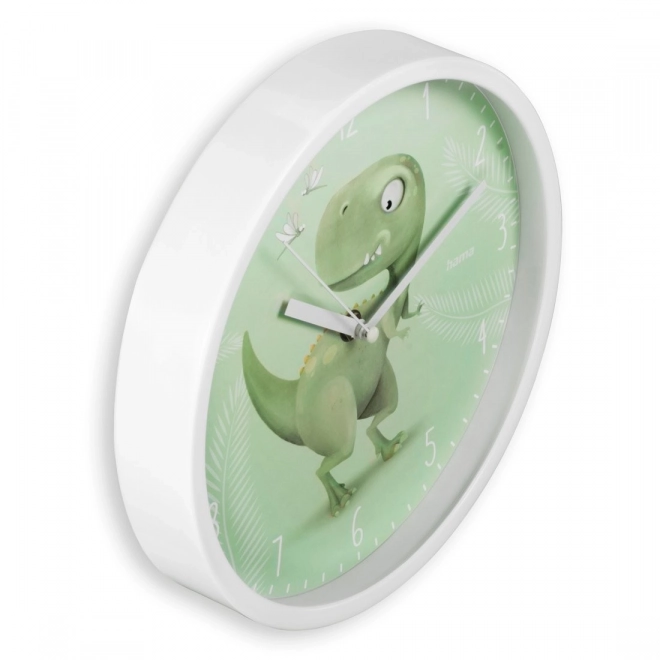 Ceas de perete pentru copii Dino 25cm