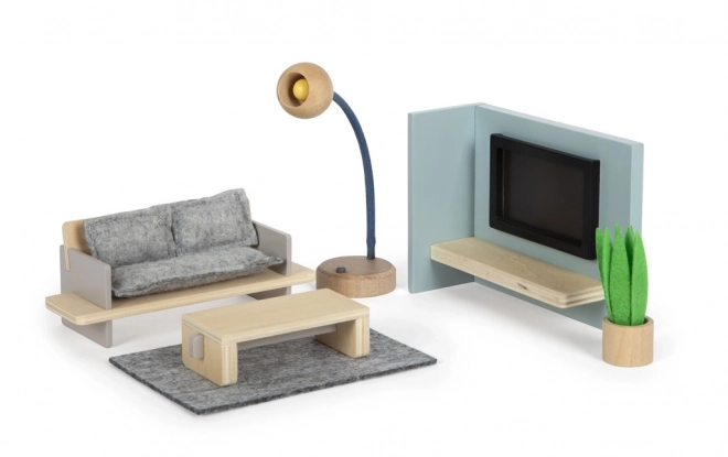 Mobilier de sufragerie pentru casa de păpuși Small Foot