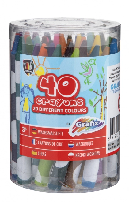 Set 40 Creioane Colorate