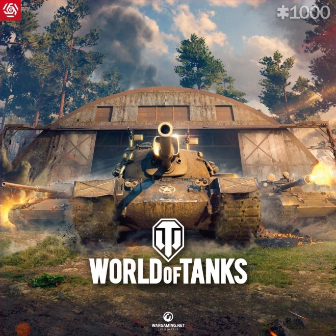 Puzzle World of Tanks: Wingback 1000 piese