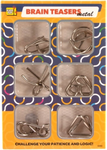Set de puzzle-uri metalice