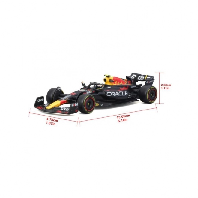 Model Red Bull Racing RB19 Formula 1 Bburago 1:43 din 2023 Sergio Pérez