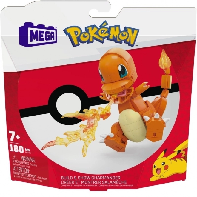 mega construx construiește și expune un pokemon – Charmander