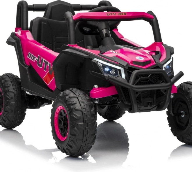 Automobil electric pentru copii Buggy Madman UTV-MX roz