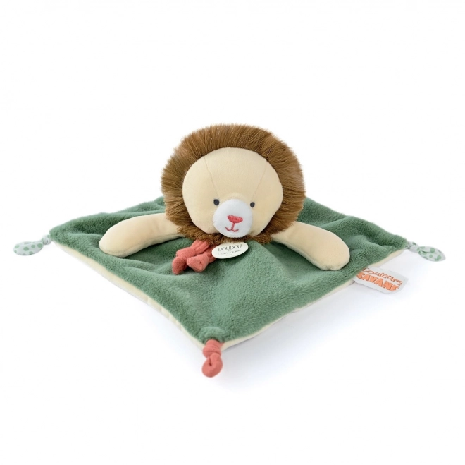 Doudou jucărie de pluș leu Couleurs Savane 25 cm