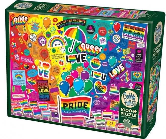 Puzzle COBBLE HILL Pride 1000 piese