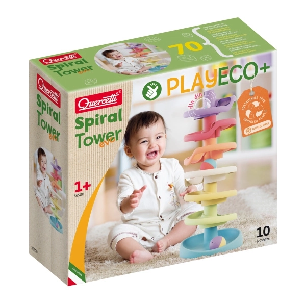 Quercetti Turnul Spiral Kulițe Play Eco+