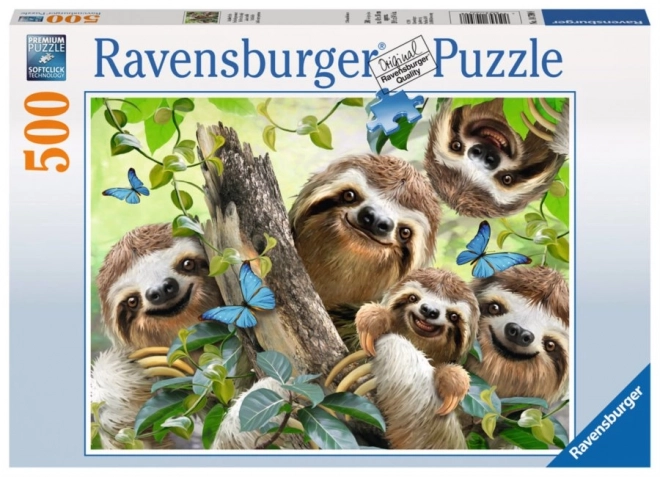 Puzzle Selfie Lenes de la Ravensburger 500 piese