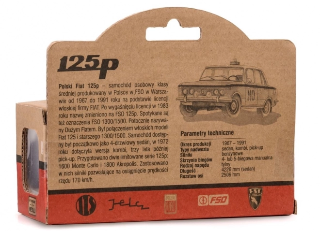 Model mașină Fiat 125P MO