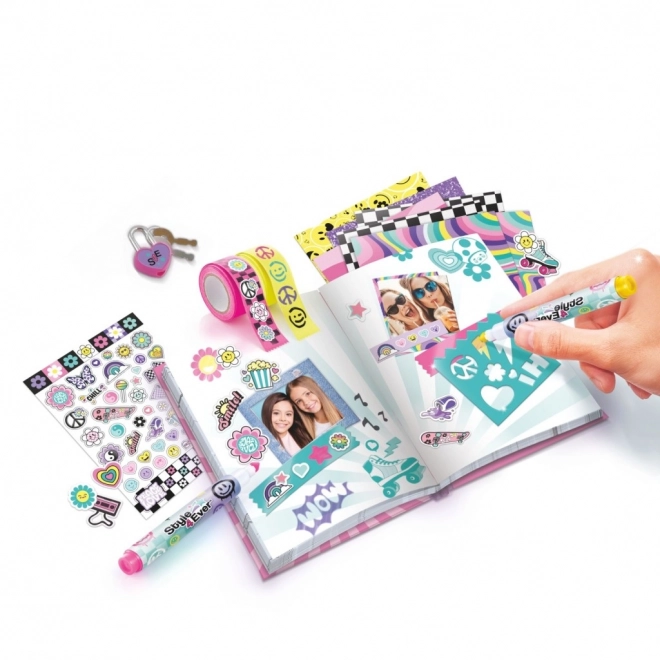 Jurnal secret cu decorațiuni Style4Ever