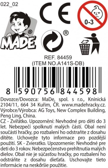 Jucărie Melc 13 cm pentru copii - MaDe