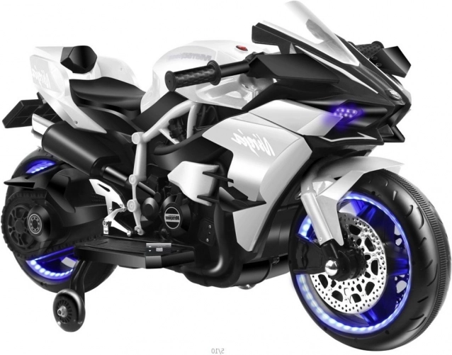 Motocicletă pe baterii Chuanqi H2R albă
