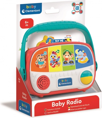 Radio vorbitor pentru copii CLEMENTONI