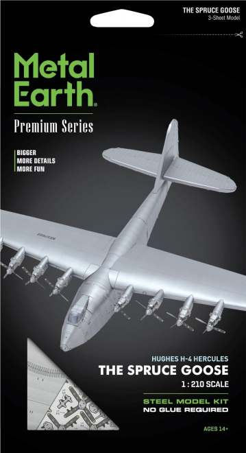 Puzzle 3D metalic Premium Spruce Goose