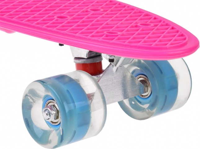 Skateboard Fiszka cu roți LED