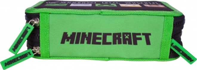 Penar școlar Minecraft Alex și Steve trei niveluri