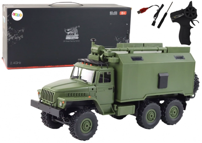 camion militar WPL zdalnie sterowana RC la scară 1:16