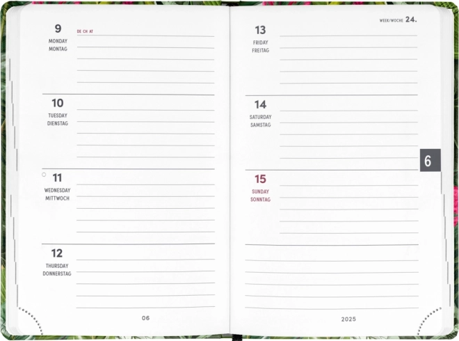 agenda 18 luni Petito – Listy 2024/2025, 11 x 17 cm