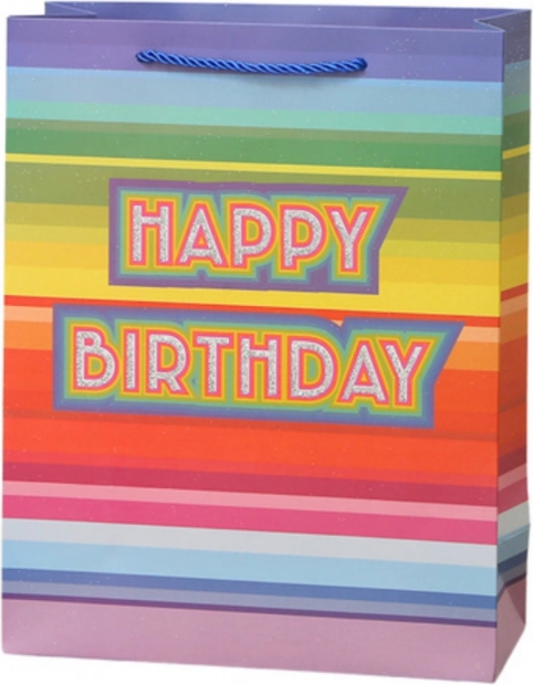 Pungă cadou Happy Birthday 23 x 18 x 10 cm