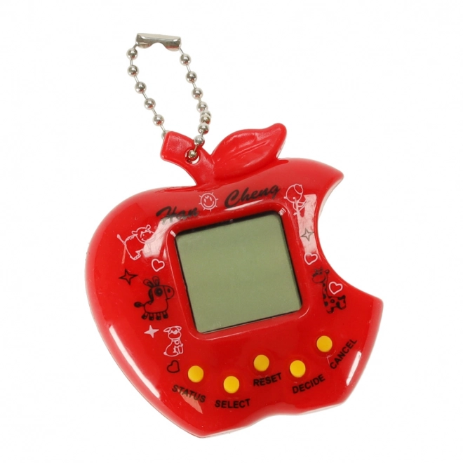 jucărie electronica Tamagotchi forma măr roșu