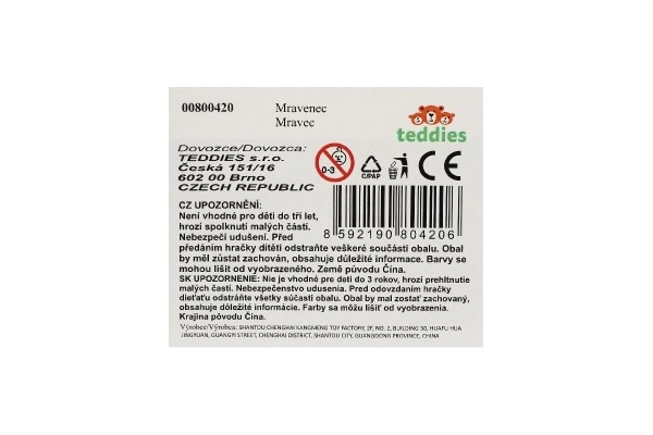 Furnica anti-stres cu corp solid