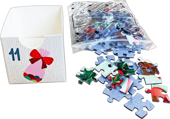 Puzzle Eurographics calendari de advent: delicii de Crăciun