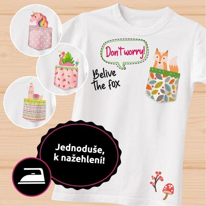 set creativ pentru decorare tricouri Lena