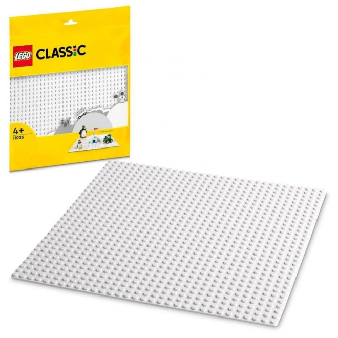 Lego Classic Placă De Bază Albă