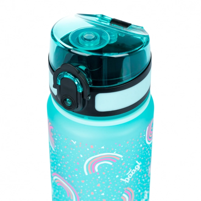 Sticlă tritan pentru băut BAAGL Curcubeu 500 ml
