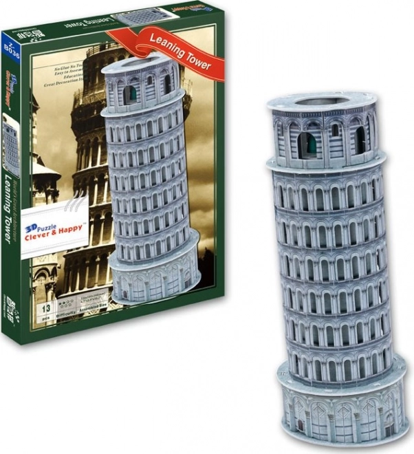 Puzzle 3D Turnul înclinat din Pisa