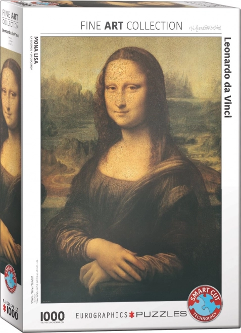 Puzzle Mona Lisa 1000 piese EUROGRAPHICS