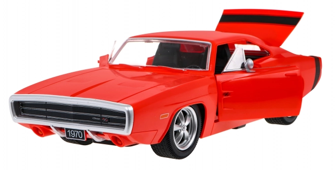 mașină teleghidată Dodge Charger R/T roșu scară 1:16 RASTAR