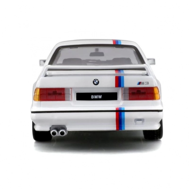 Mașină de jucărie BMW M3 seria 3 1988 alb