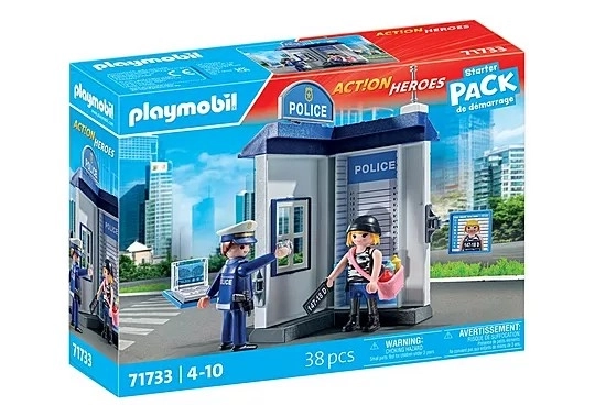 Figurine Acțiune Eroi: Camera de Interogare a Poliției