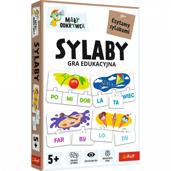 Silabe joc educativ pentru copii