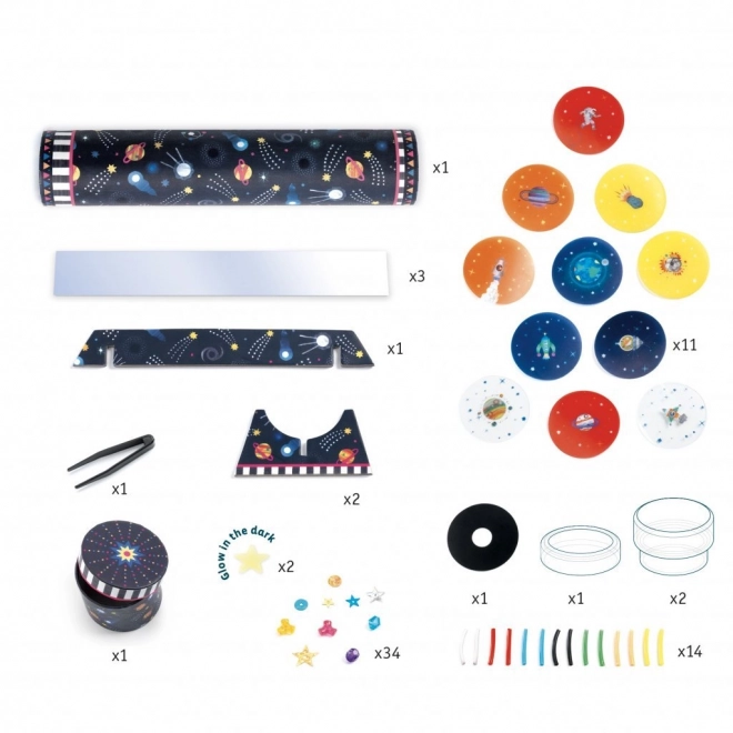 Djeco set creativ kaleidoscop propriu
