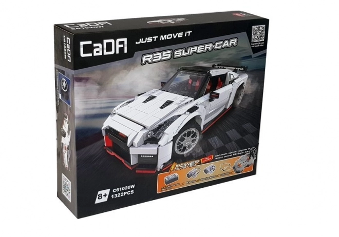Mașină sport din cărămizi de construcție, 1322 piese