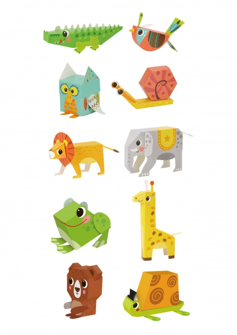 Set creativ origami 3D animale Woopie Art&Fun
