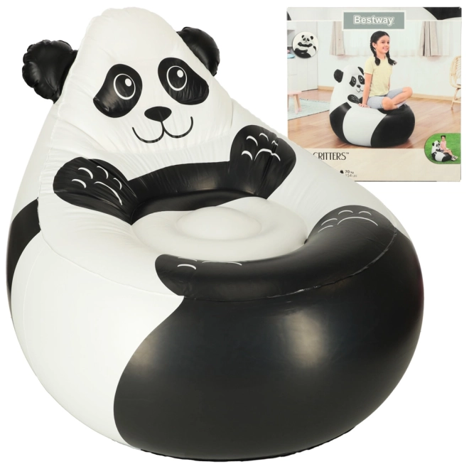 fotel umflat puf panda Bestway – Panda