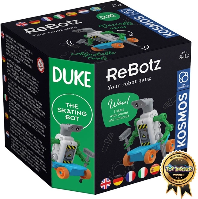 Jucărie robotică Duke pe skateboard de la Kosmos