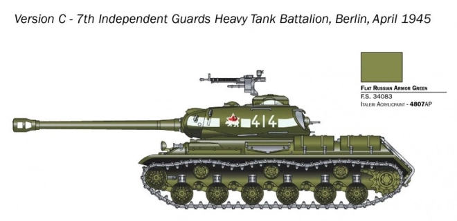 Model de tanc Josif Stalin JS-2 1/56
