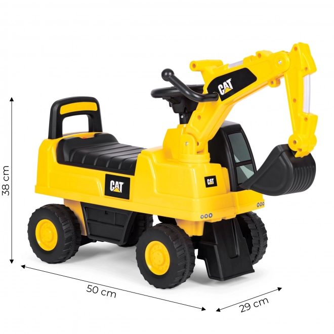 Buldozer copii cu volan interactiv și sunete - CAT