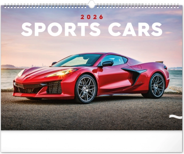 Calendar de perete Mașini Rapide 2026