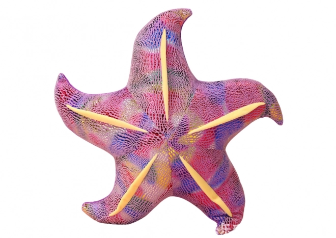 Maskotă de pluș stea de mare violet pernă 20 cm