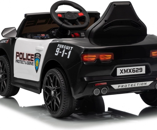 Mașină de poliție neagră 911 Agenție