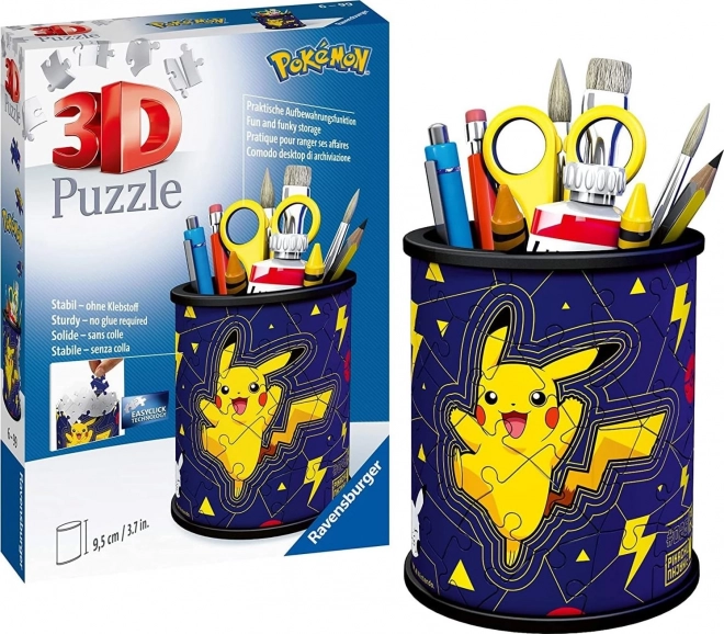 Suport creioane cu Puzzle Pokemon